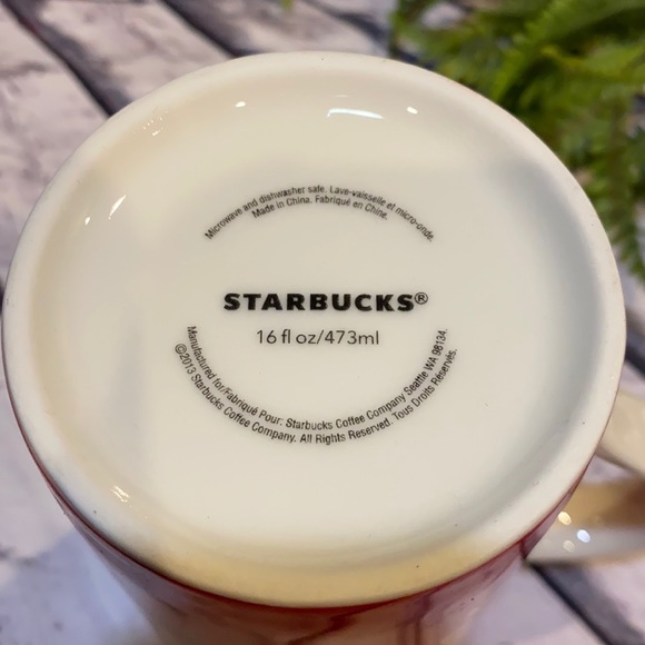 Starbucks 2013 Holiday Latte Mug - Picture 6 of 7